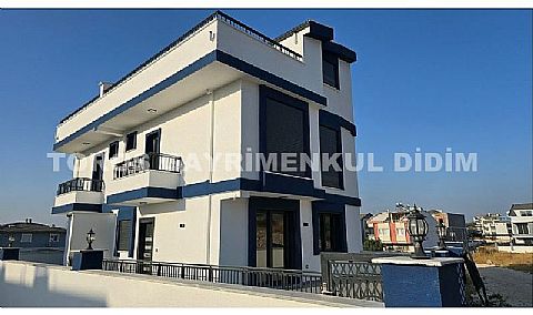 Didim hisarda sıfır eşyalı satılık 3+1 yazlık villa
