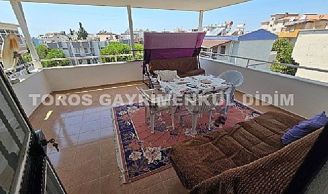 Didim altınkum plaja 1 km mesafede satılık 3+1 dubleks daire