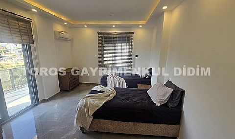Didim Akbük'te 500 m2 arsa içinde Satılık Müstakil 4+1 Villa 
