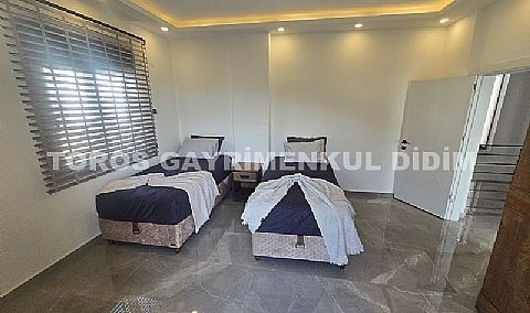 Didim Akbük'te 500 m2 arsa içinde Satılık Müstakil 4+1 Villa 