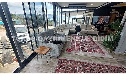 Didim akbükte plaja 200 mt mesafede satılık 4+2 yazlık villa