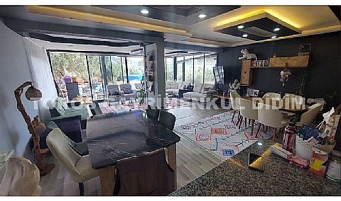 Didim akbükte plaja 200 mt mesafede satılık 4+2 yazlık villa