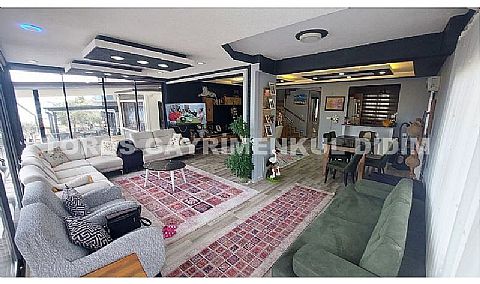 Didim akbükte plaja 200 mt mesafede satılık 4+2 yazlık villa