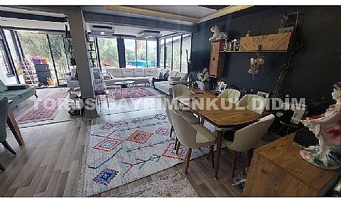 Didim akbükte plaja 200 mt mesafede satılık 4+2 yazlık villa