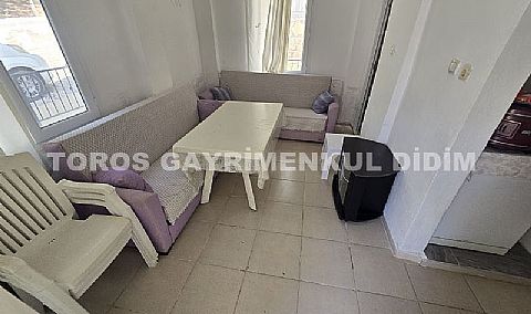 Didim  Akbükte plaja 300 mt mesafede satılık yazlık 