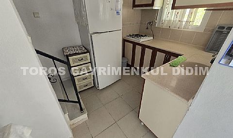 Didim  Akbükte plaja 300 mt mesafede satılık yazlık 