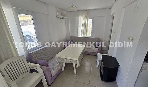 Didim  Akbükte plaja 300 mt mesafede satılık yazlık 