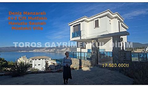 Didim Akbük’te Her Penceresi Denize Açılan Bir Rüya Gibi Ev