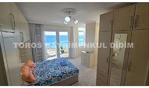 Didim Altınkumda Denize Sıfır Villa Tadında Satılık Dubleks Daire