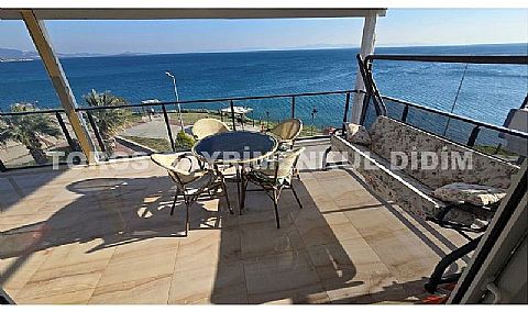 Didim Altınkumda Denize Sıfır Villa Tadında Satılık Dubleks Daire