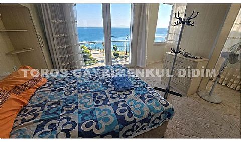 Didim Altınkumda Denize Sıfır Villa Tadında Satılık Dubleks Daire