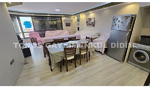 Didim altınkumda plaja 400 mt mesafede satılık daire