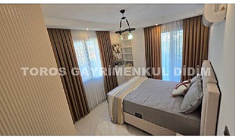 Didim çamlık mahallesinde satılık müstakil eşyalı villa
