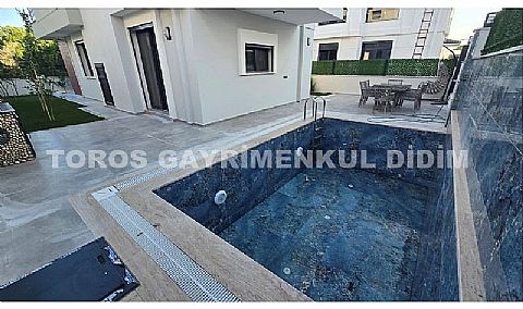 Didim çamlık mahallesinde satılık müstakil eşyalı villa