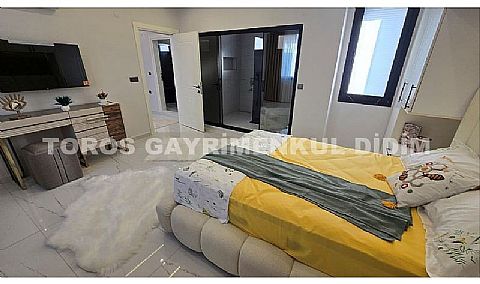 Didim çamlık mahallesinde satılık müstakil eşyalı villa