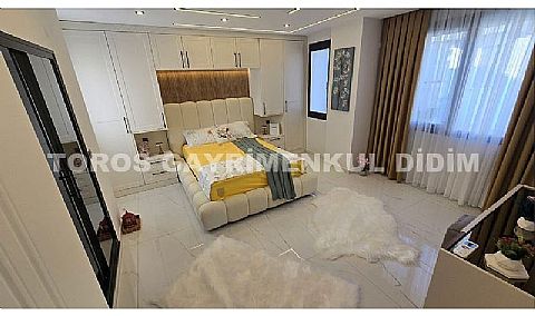 Didim çamlık mahallesinde satılık müstakil eşyalı villa