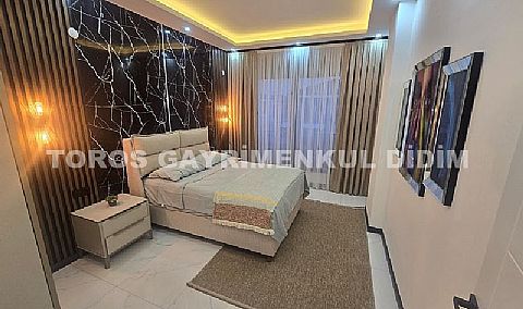 Didim Çamlık`ta Havuzlu Eşyalı Satılık Lüks Sıfır Villa