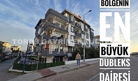 Didim Efeler de Asansörlü Binada Bölgenin En Büyük Dubleks Dairesi