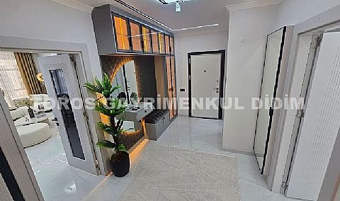 Didim efelerde 300 m2 arsa üzerine kurulu eşyalı satılık villa