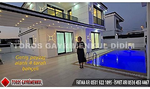 Didim efelerde satılık müstakil 4+1 havuzlu villa Efeler’in en değerli lokasyonunda, 330 m² arsa içinde müstakil bir yaşam hayal edin!