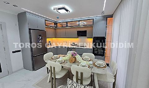 Didim efelerde satılık tam müstakil eşyalı havuzlu villa 