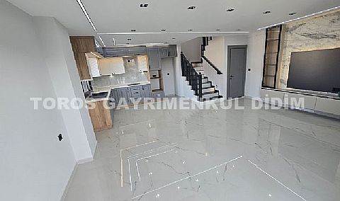 Didim Efeler’de Satılık Sıfır Dubleks Villa