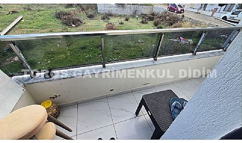 Didim hisarda havuzlu sitede satılık eşyalı daire