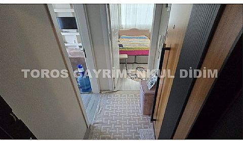 Didim hisarda havuzlu sitede satılık eşyalı daire