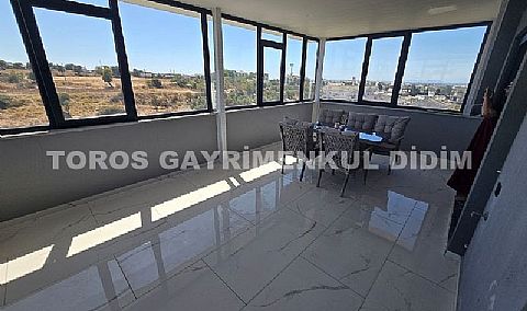 Didim Hisar’da Doğa Manzaralı Teraslı Full Eşyalı Satılık Lüks Villa 
