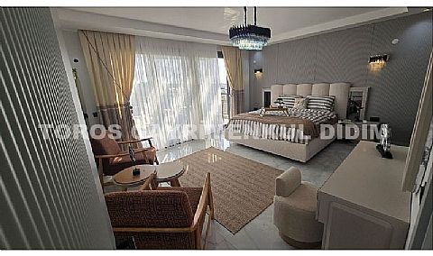 Didim Köşe Konum, 656 m² Arsa, Özel Tasarım Ful Eşyalı Villa