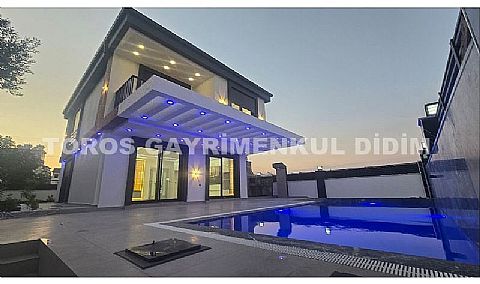 Didim mavişehirde denize 400 mt mesafede satılık müstakil villa